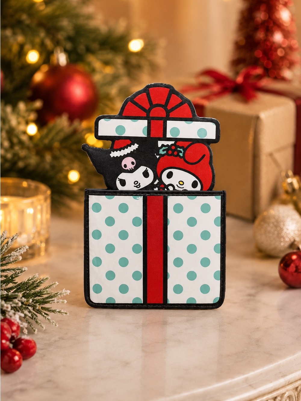 Her Universe Sanrio My Melody & Kuromi Holiday Cardholder